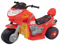 Детский электромотоцикл TCV-520 HAWK красный